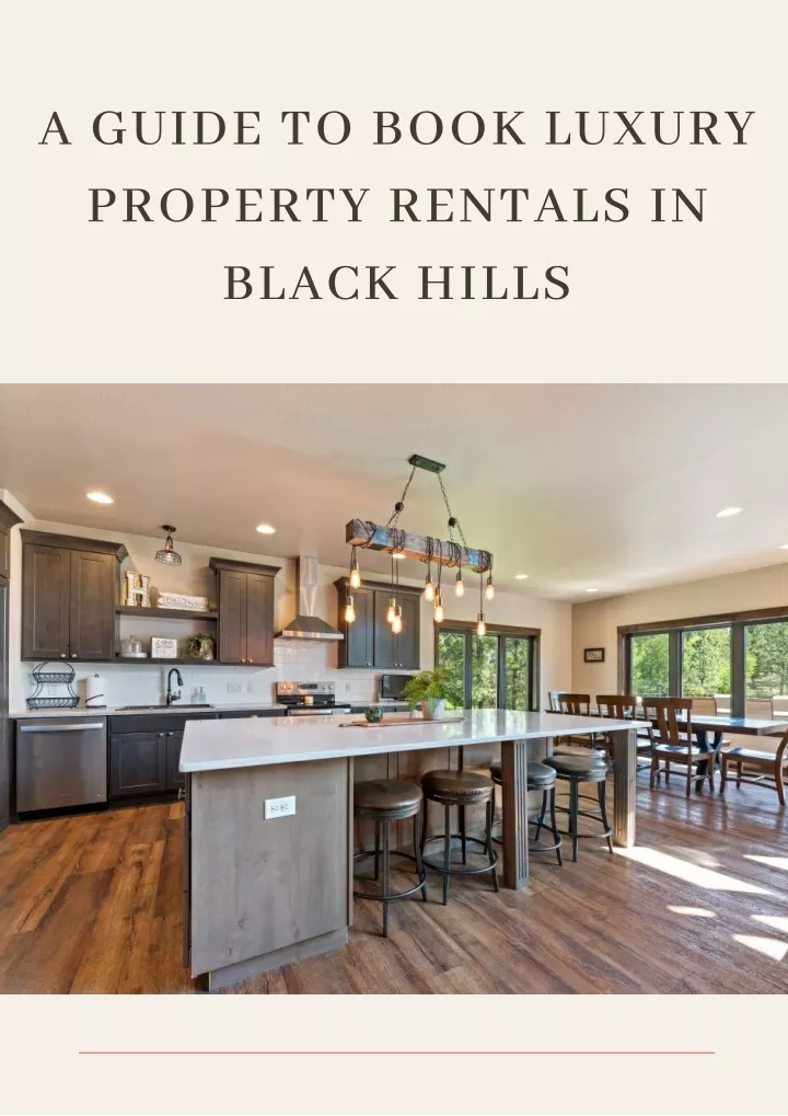 a guide to book luxury property rentals in black