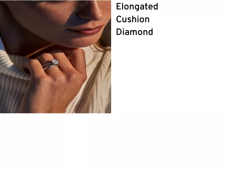 elongated cushion diamond