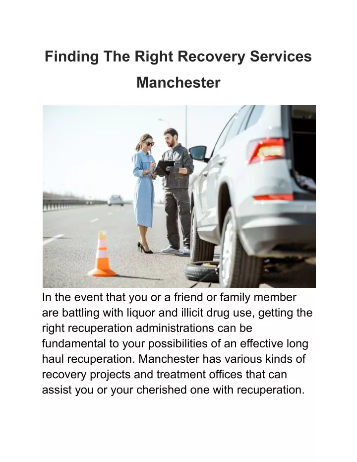 finding the right recovery services