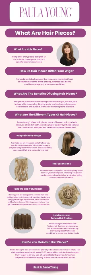 What Are Hair Pieces?