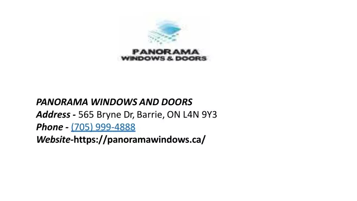 panorama windowsand doors address 565 bryne