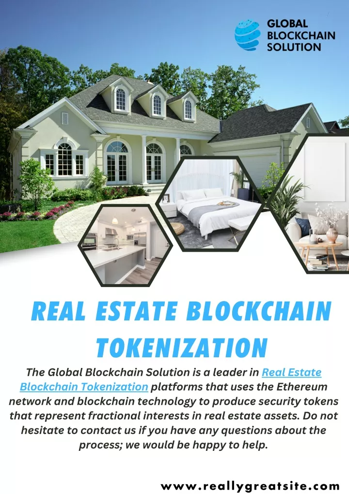 real estate blockchain tokenization the global