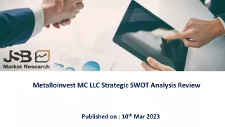 Metalloinvest MC LLC Strategic SWOT Analysis Review