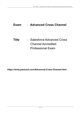 the safer easier way to help you pass advanced