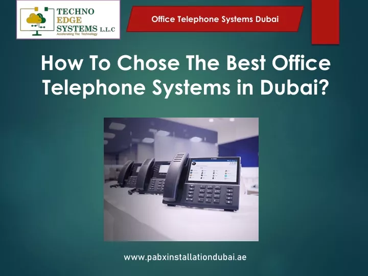 office telephone systems dubai