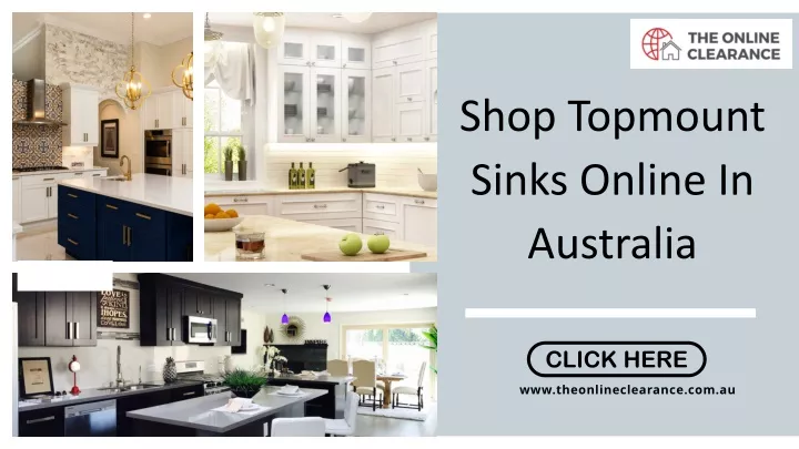 shop topmount sinks online in australia