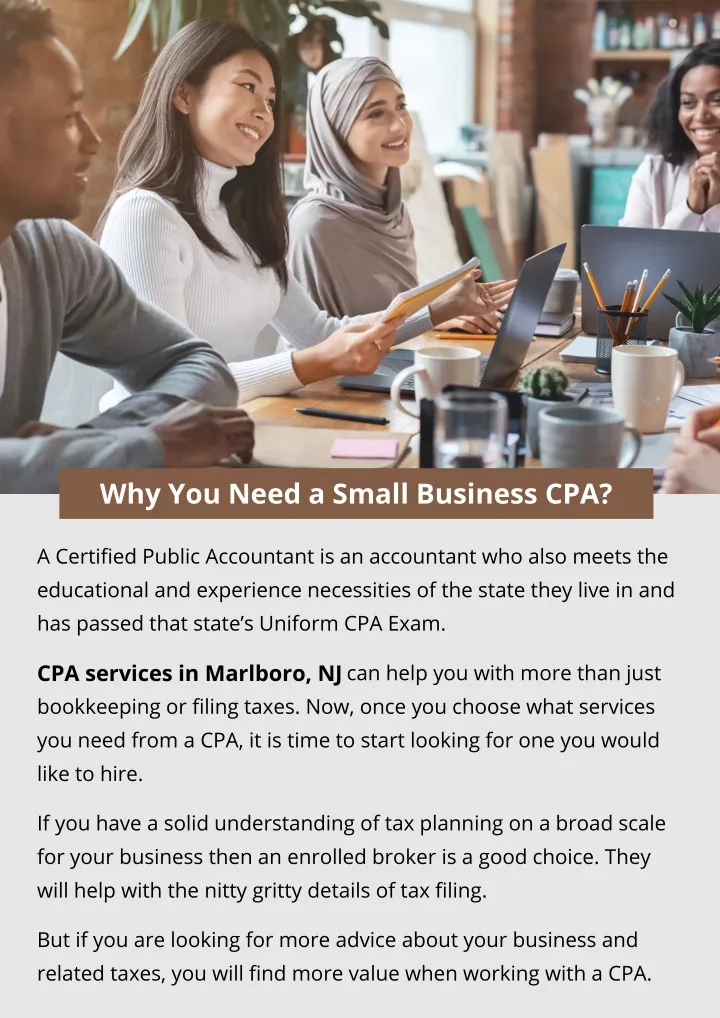 why you need a small business cpa