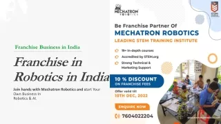 Robotics Franchise In India