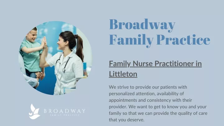 broadway family practice