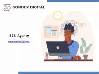 B2B agency - www.sonderdigi.com