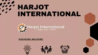 Shearing Machine - Harjot International