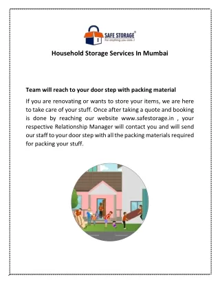 household storage services in mumbai