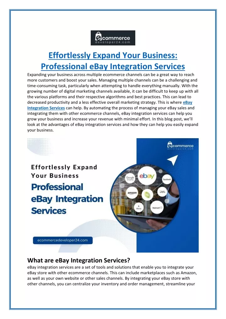 effortlessly expand your business professional