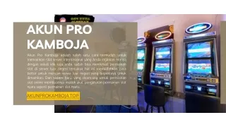 akun pro kamboja