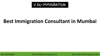 Best Immigration Consultant in Mumbai