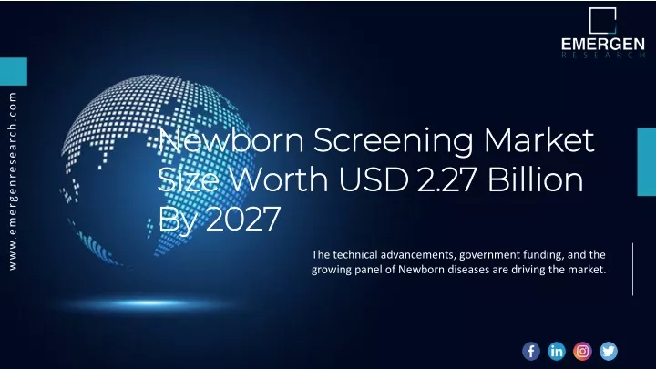 newborn screening market size worth