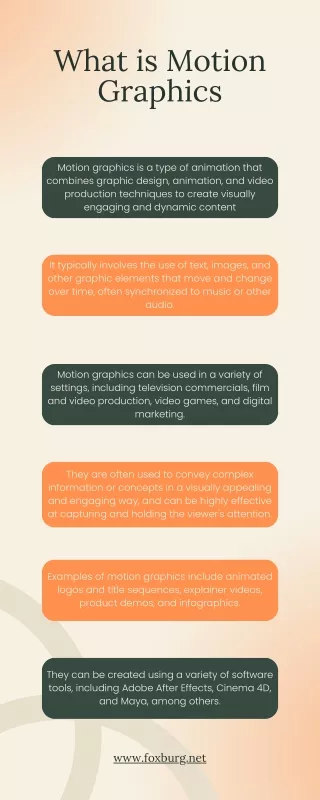 what is motion graphics