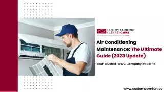 Air Conditioning Maintenance The Ultimate Guide (2023 Update)