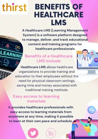 Get The Best Healthcare LMS Training | Thirst