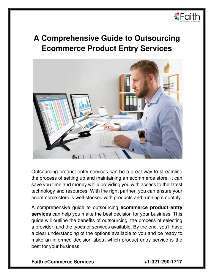 a comprehensive guide to outsourcing ecommerce