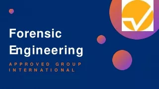Approved Group international Forensic Engineering in Indonesia & Malaysia