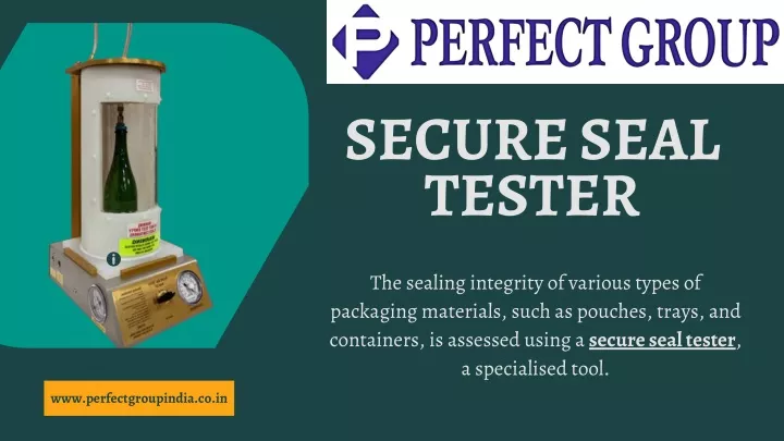 secure seal tester