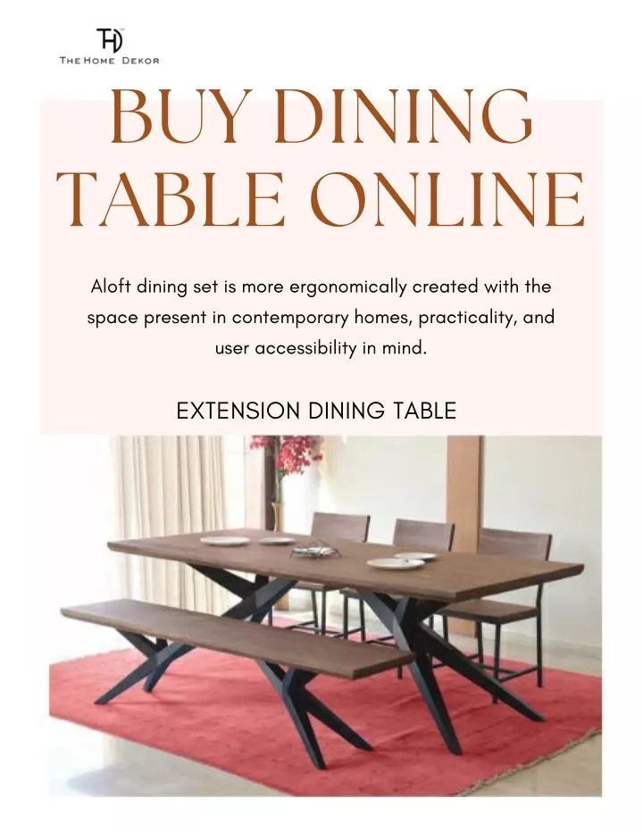 buy dining table online