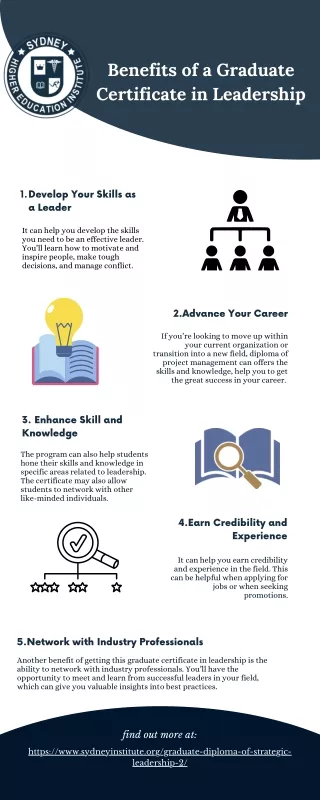 benefits of a graduate certificate in leadership