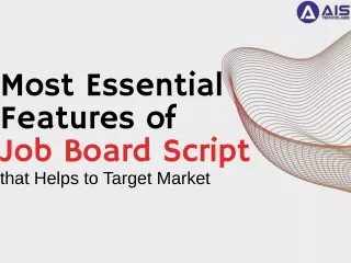 Most Essential Features of Job Board Script that Helps to Target Market