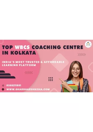 Top WBCS Coaching In Kolkata (1)