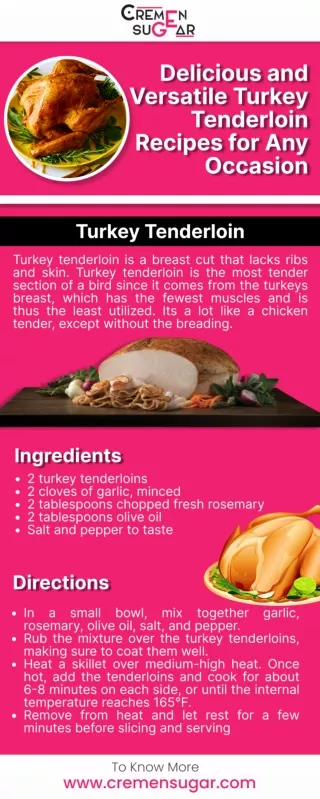 Delicious and Versatile Turkey Tenderloin