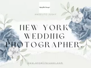 Best New York wedding photographer by Anjeito Jusay