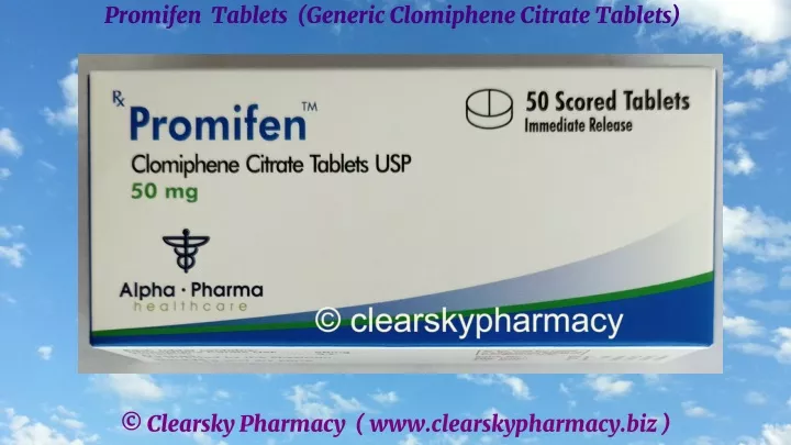 promifen tablets generic clomiphene citrate