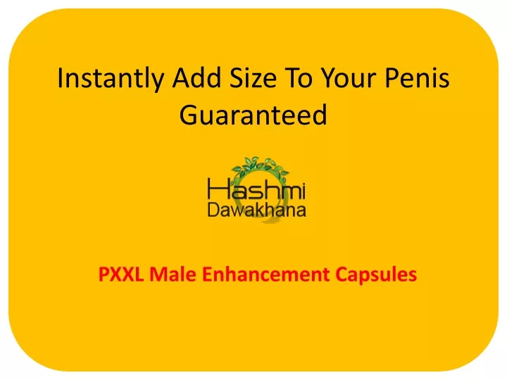 instantly add size to your penis guaranteed