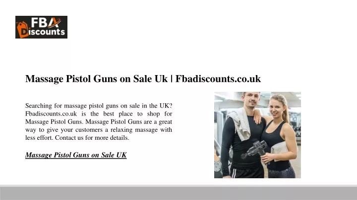 massage pistol guns on sale uk fbadiscounts co uk