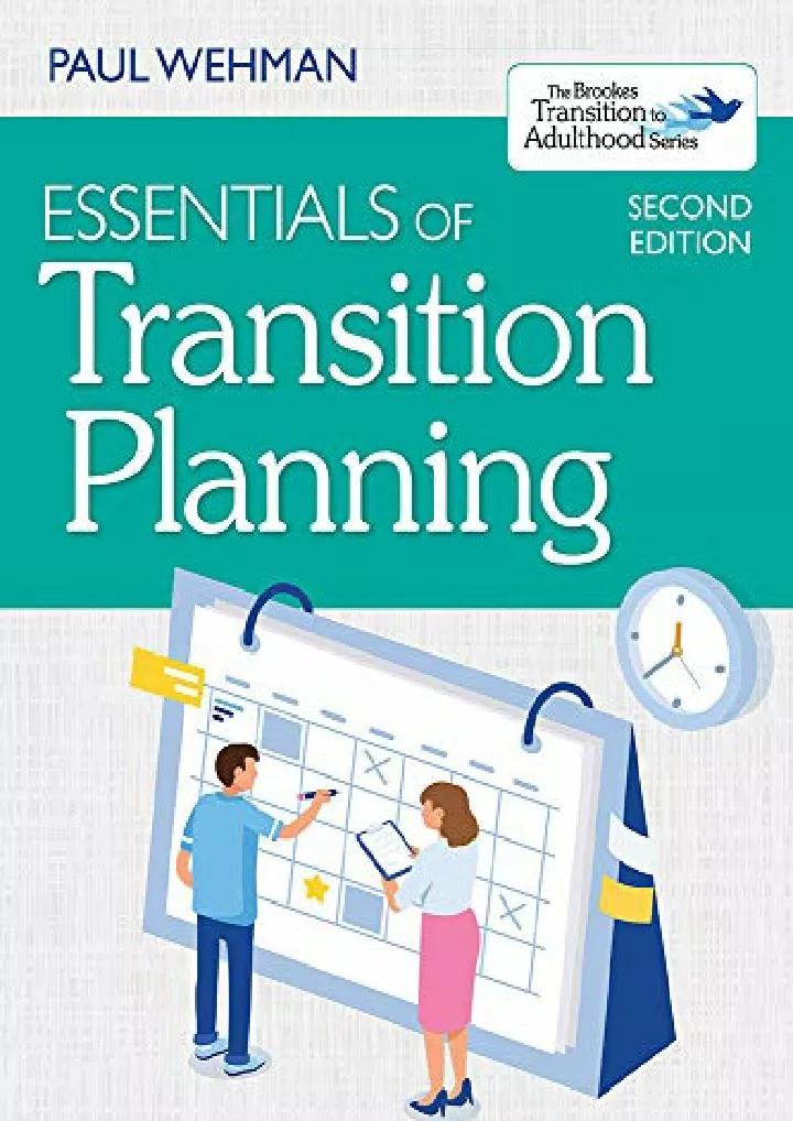 essentials of transition planning download