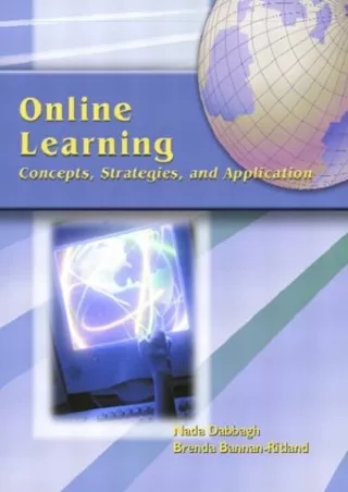 DOWNLOAD/PDF  Online Learning: Concepts, Strategies, and Application