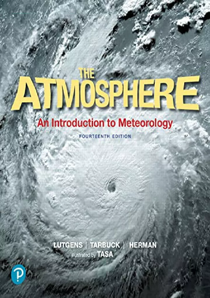 PPT - (PDF/DOWNLOAD) Atmosphere, The: An Introduction To Meteorology ...