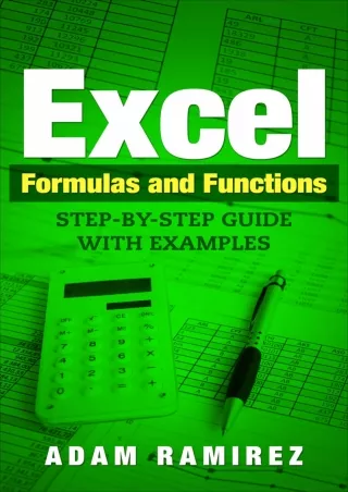 excel formulas and functions step by step guide