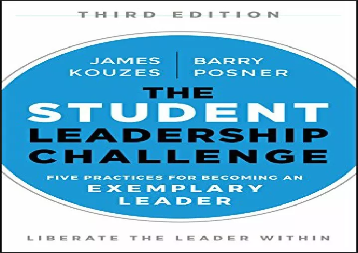 pdf the student leadership challenge five