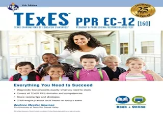 (PDF BOOK) TExES PPR EC-12 (160) Book   Online (TExES Teacher Certification Test