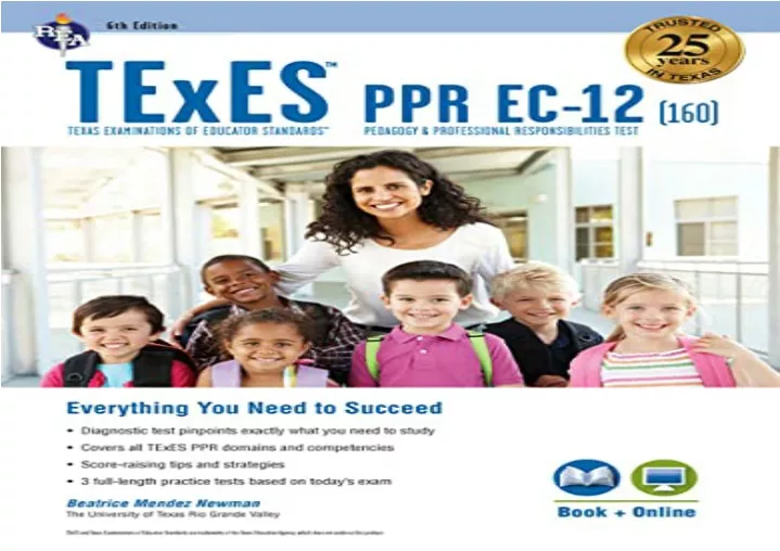 PPT - (PDF BOOK) TExES PPR EC-12 (160) Book Online (TExES Teacher ...