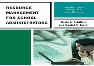 [READ PDF] Resource Management for School Administrators: Optimizing Fiscal, Fac