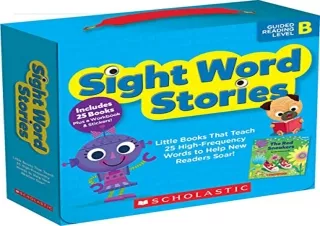 [READ PDF] Sight Word Stories: Level B (Parent Pack): Little Books That Teach 25