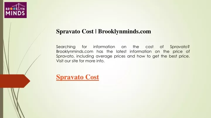 spravato cost brooklynminds com searching