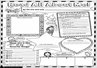 [READ PDF] Instant Personal Poster Sets: Read All About Me: Big Write-and-Read L