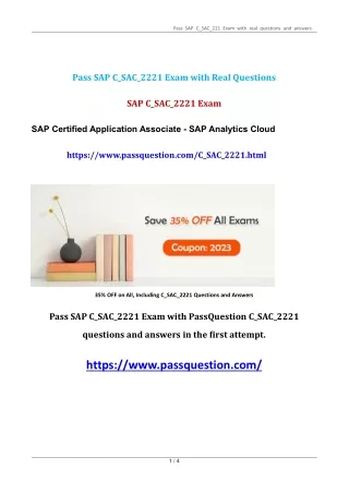 pass sap c sac 221 exam with real questions