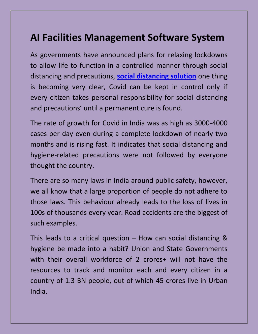 PPT - AI Facilities Management Software System PowerPoint Presentation ...