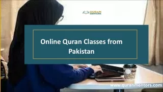Online Quran Classes from Pakistan