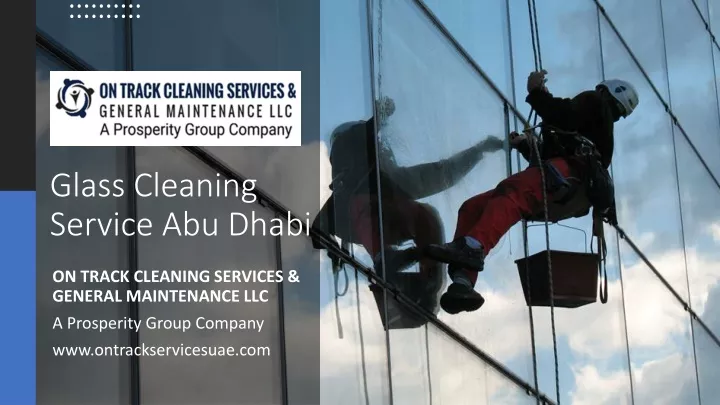 glass cleaning service abu dhabi